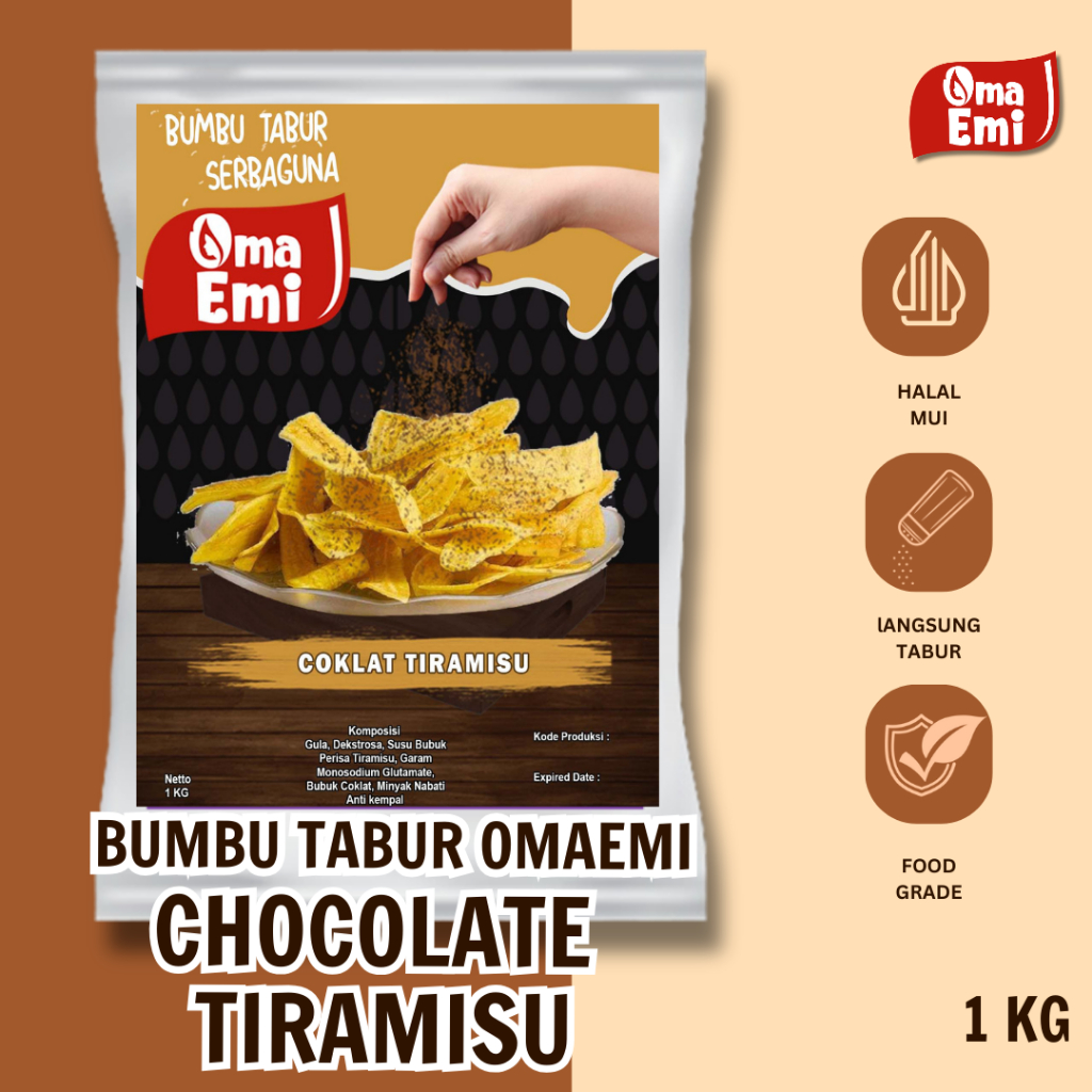 

BUMBU TABUR CHOCOLATE TIRAMISU SEASONING 1 KG