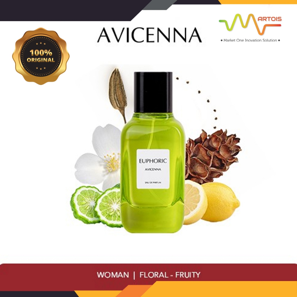 Avicenna Euphoric Women (New) Eau De Parfum 100ml / Parfum Wanita