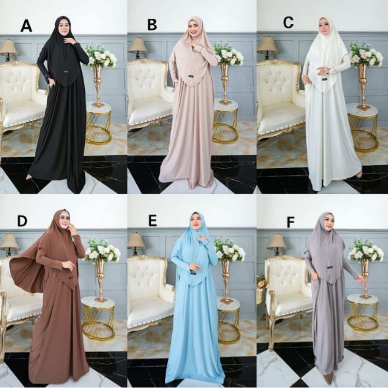 New Arrival Alena Abaya Set Hijab by Arsyakayla