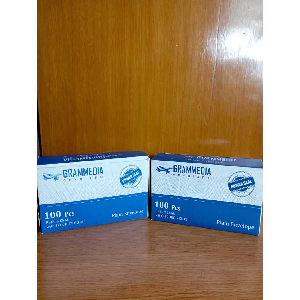 

Amplop Putih Serbaguna envelope power seal - PEEL & SEAL isi 100 pcs kondangan undangan surat