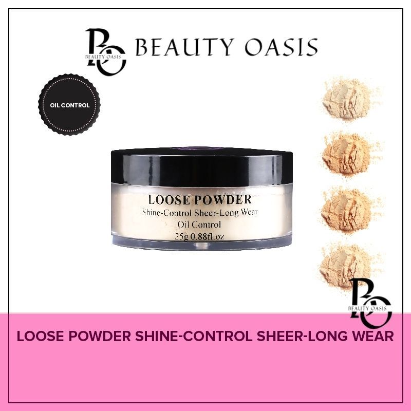 SIVANNA LOOSE POWDER SHINE-CONTROL SHEER-LONG WEAR / SIVANNA BEDAK TABUR - SIVANNA F010