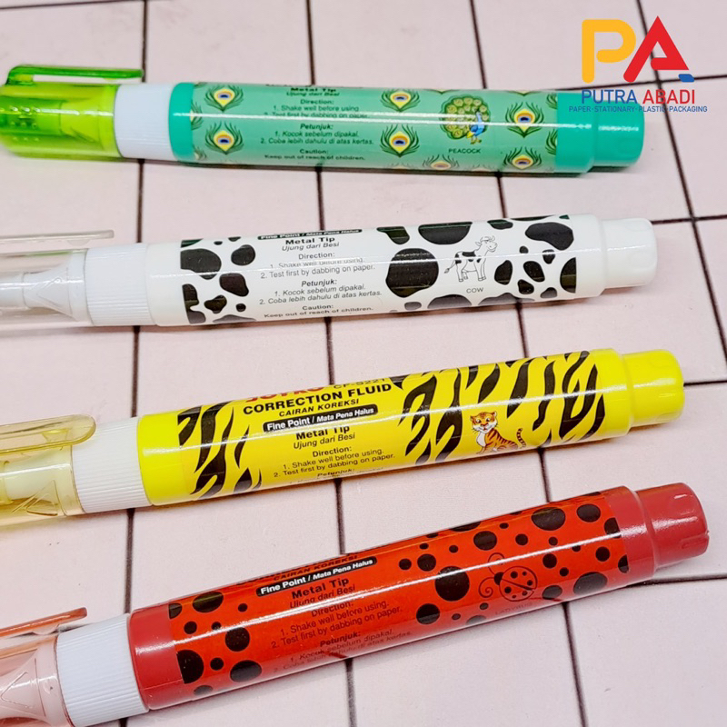

Tipe X / Correction Tape Joyko S-221 Animal satu pcs