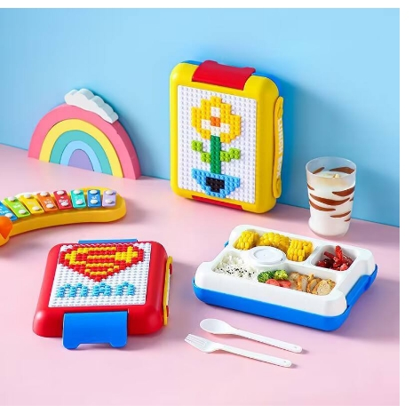 LUNCH BOX BENTUK LEGO- LUNCH BOX ANAK-TEMPAT MAKAN ANAK