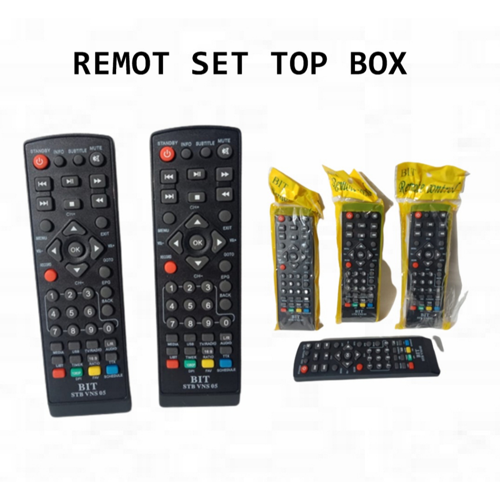 Remote STB / Remot Set Top Box / Remote STB Universal/ Remot STB Multi