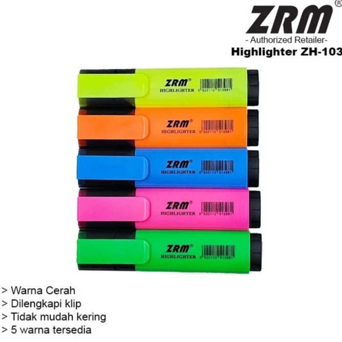 

Rmdodo - Stabilo Highlighter ZRM Satuan