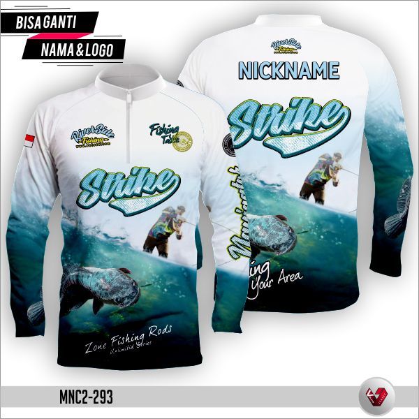 JERSEY MANCING / BAJU FISHING / KAOS MANCING / JERSEY SUBLIM FULL PRINTING 3D MANCING (COD)