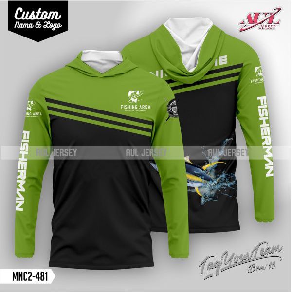 Baju Mancing / Jersey Fishing Original Printing Sublim Kupluk