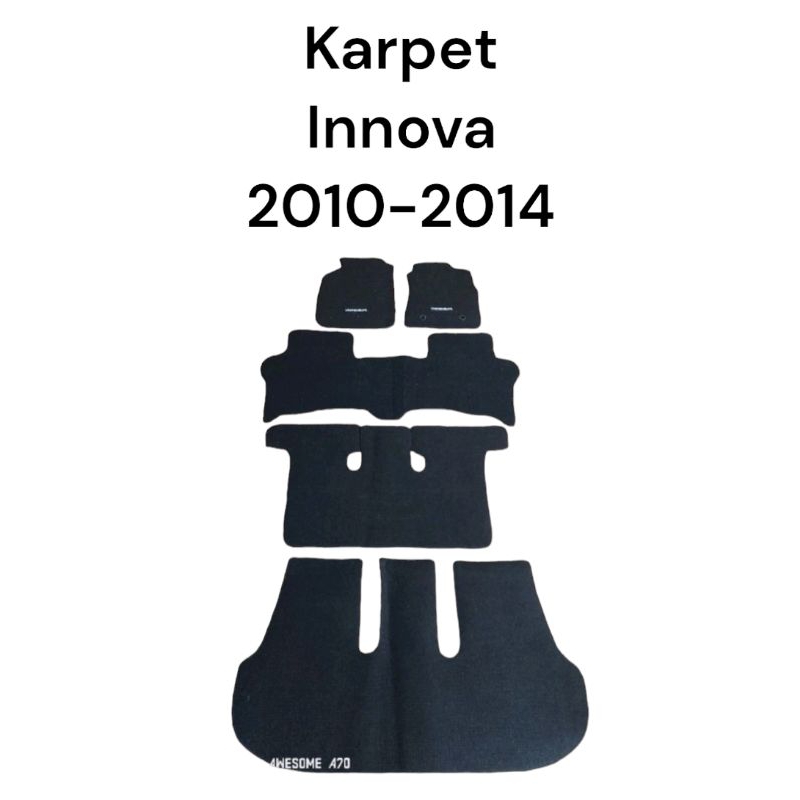 Karpet Mobil Innova 2010-2014 Fullset