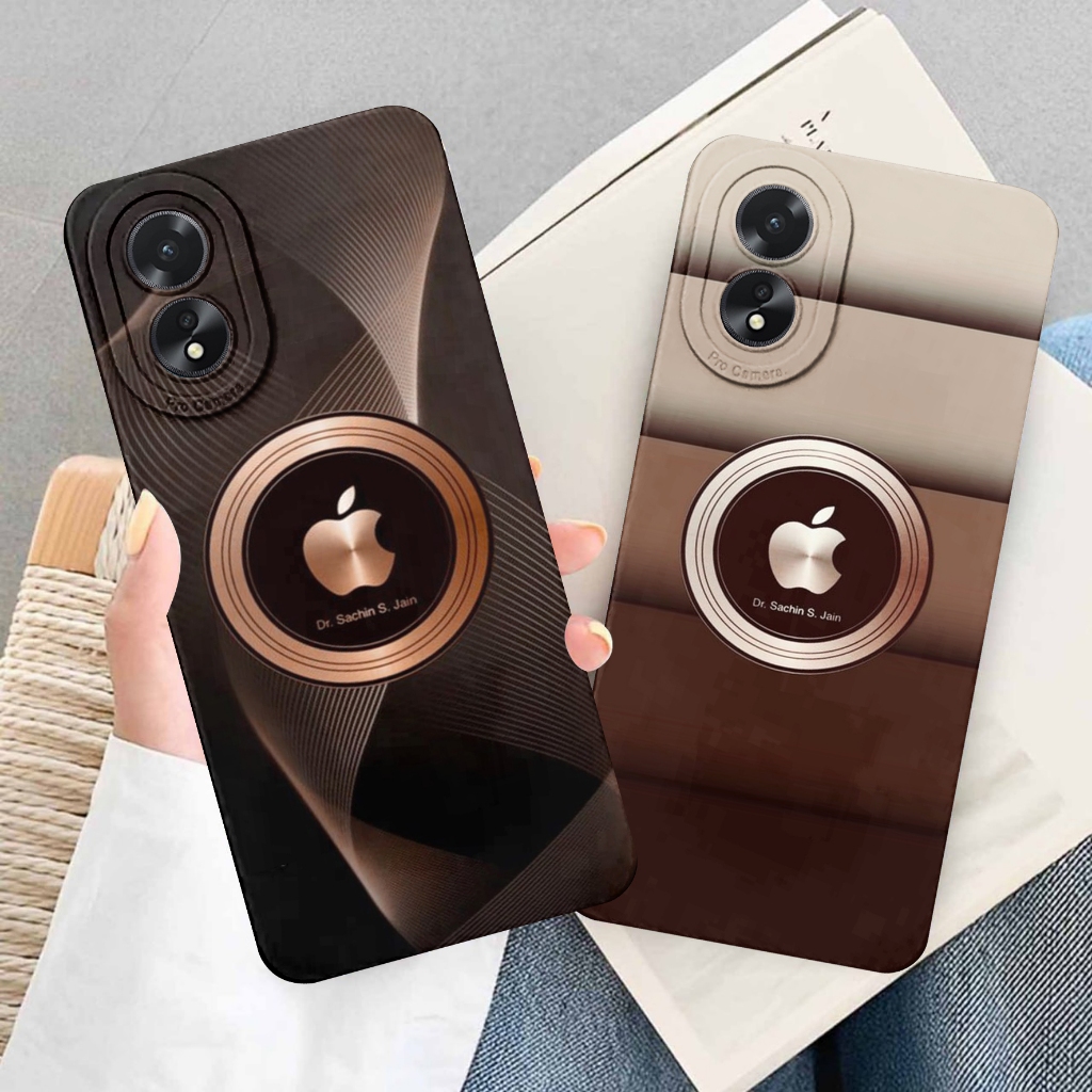 Case Hp Oppo A18 A38 A57 2022 A77S A79 5g A58 4g A58 A78 5g Softcase Pro Camera All Type Motif Logo 