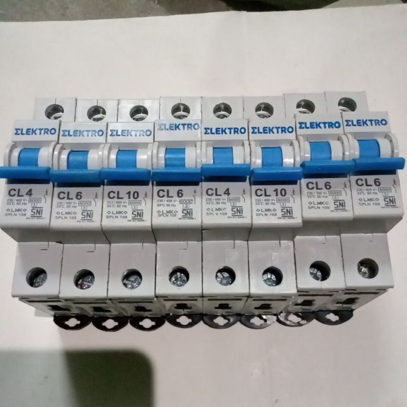 MCB ELEkTRO pln CL4,CL6,CL10,milik pln