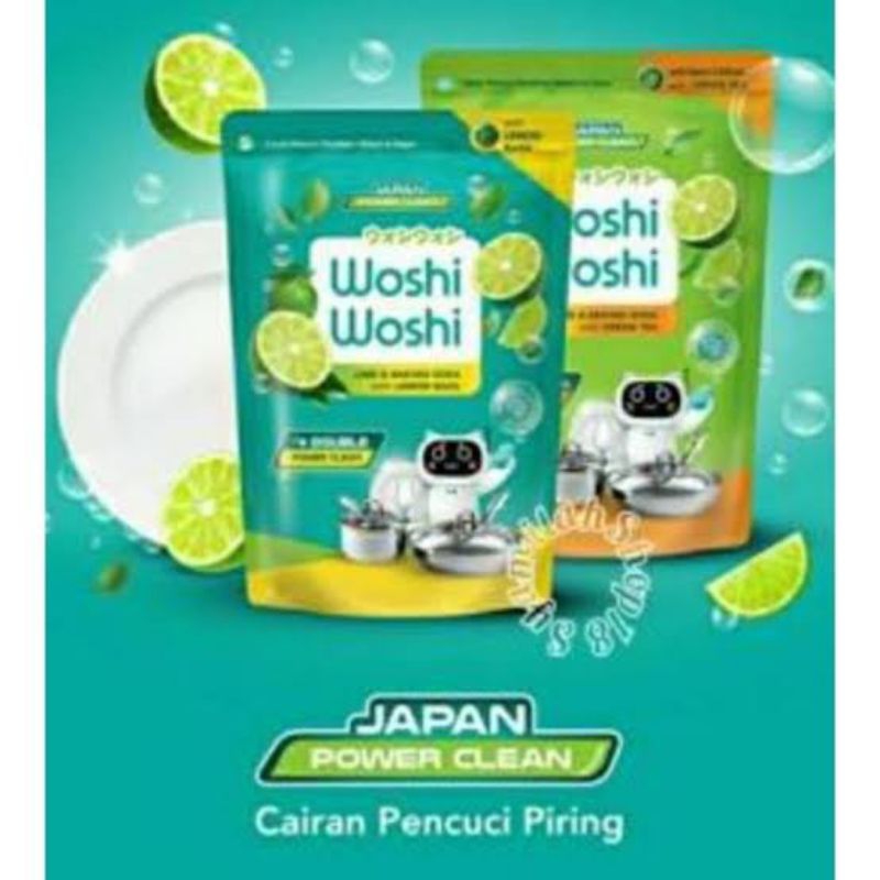 woshi woshi pencuci piring 600ml, woshi woshi japan power clean