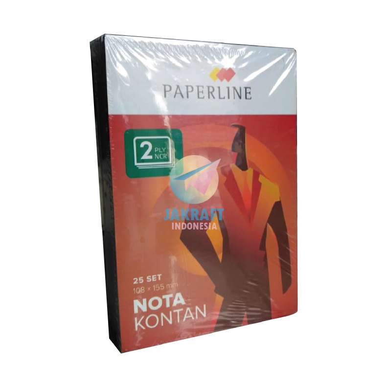 

BURUAN SERBU 1 Pcs Buku Nota Kontan PAPERLINE K2 Kecil 2 Ply Carbonless NCR Murah Terbaik PPLNKK2NCR