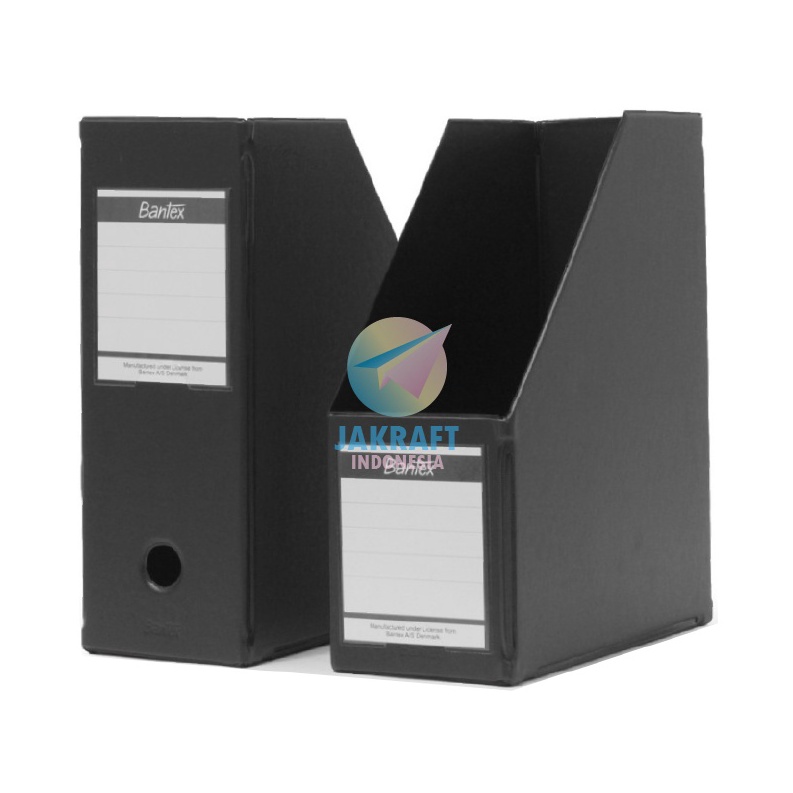 

MURAH MERIAH 1 Unit Magazine Box File Extra Jumbo BANTEX 421 1 Warna Black FC 12 Cm PVC F4 Folio Kotak Tempat Dokumen