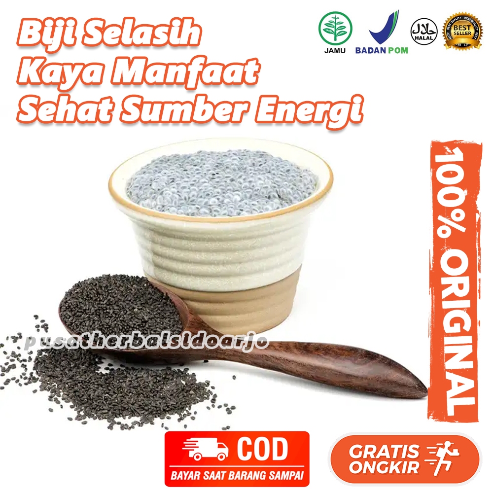 

Biji Selasih Super / Tlasih / Basil / Basilikum 1 kg