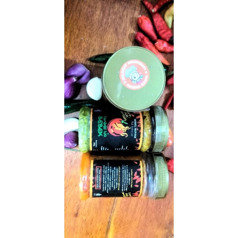 

SAMBAL IJO pedas manis, sambal bebek, sambal nasi goreng