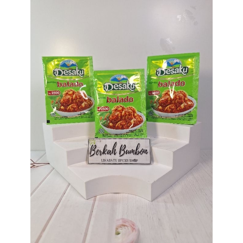 

Bumbu Masak Sambel Goreng dan Balado DESAKU sachet