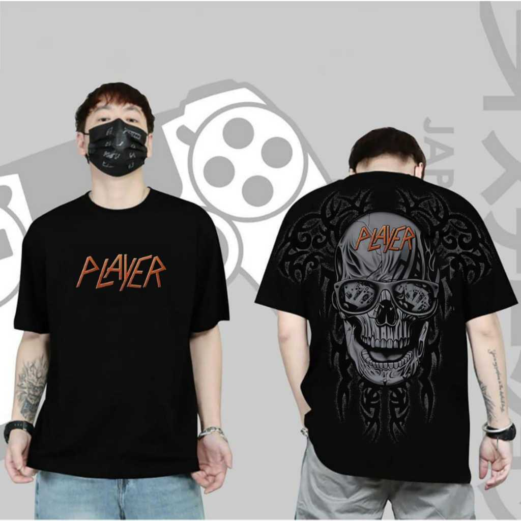 TERBARU COD KAOS DISTRO MOTIF SAMURAI JEPANG BAJU TENGKORAK OVERSIVE CUOPLE SURFING BERGAMBAR UNISEX