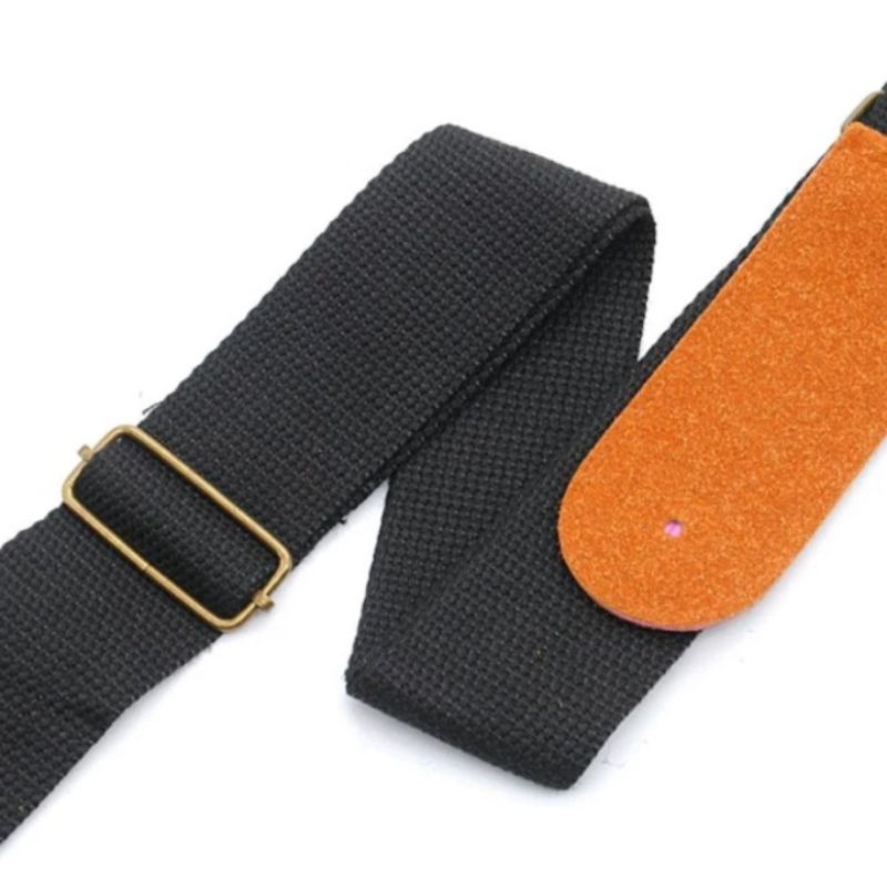 Strap Gitar Polos Strap Sabuk Gitar Akustik Elektrik Polos