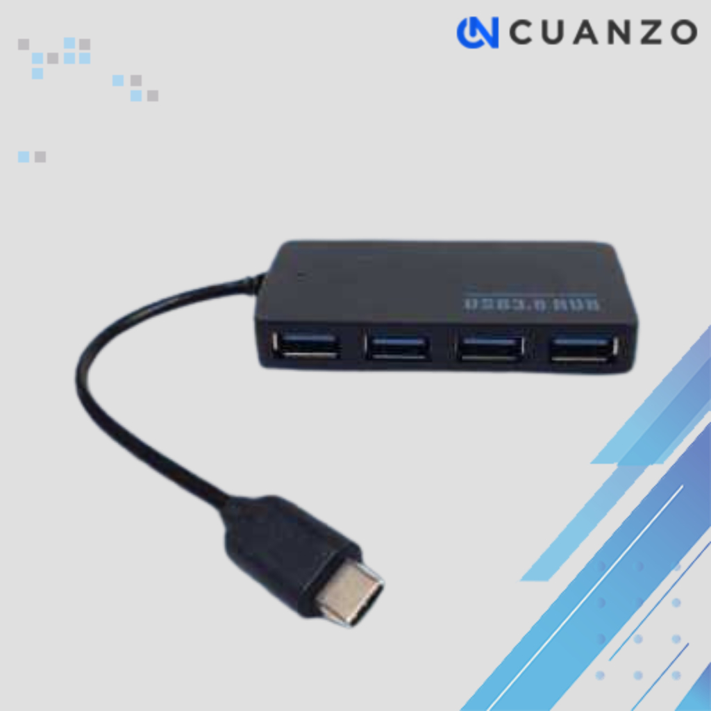 USB Type C to USB 3.0 Hub Adaptor Super Speed 5Gbps / Converter Hub Usb Type C Multi Port 4in1 To Us