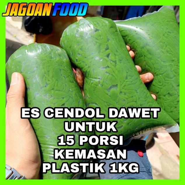 

Terlaris ES CENDOL DAUN SUJI ASLI KEMASAN PLASTIK 1 KG TANPA PENGAWET PEWARNA KIMIA