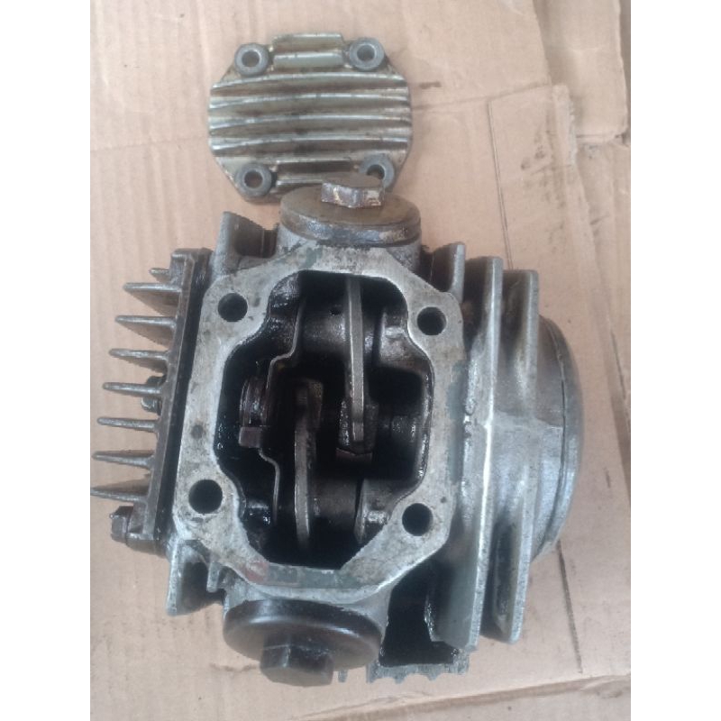 BLOK HEAD BLOK KLEP FULL SET HONDA GRAND PRIMA SUPRA X(second) ORIGINAL.