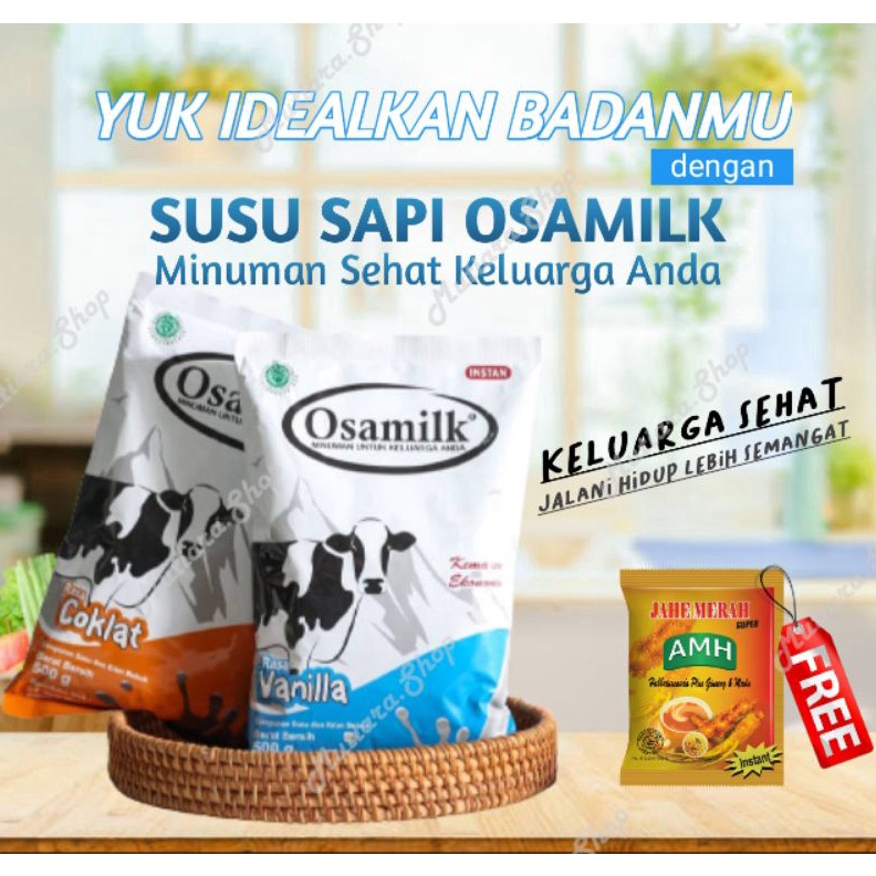 

Termurah SUSU SAPI OSAMILK SUSU GEMUK BADAN