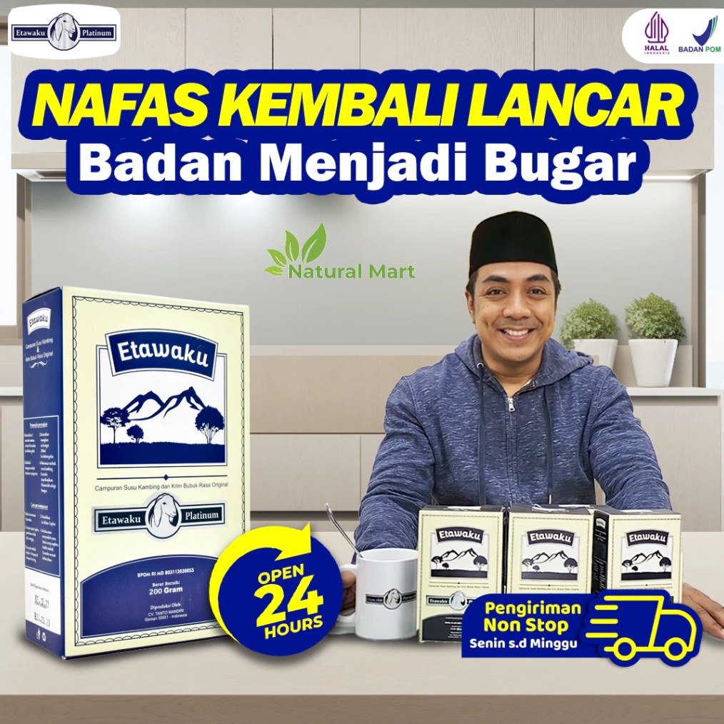 

Termurah Etawaku Platinum Susu Kambing Etawa Krimer Nabati Solusi Sembuhkan Masalah Pernafasan Isi 2gr