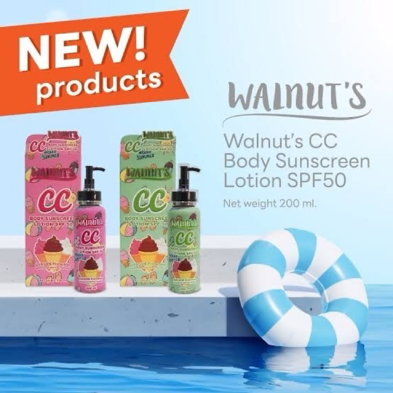 Walnut's CC Body Sunscreen Lotion 200 ml