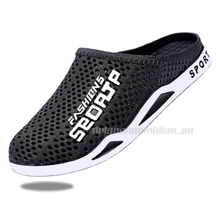 PALING AMPUH Sandal Sepatu Selop Karet Pria Wanita Fashion Sport Nonslip  Sandal Sepatu Pria Wanita 