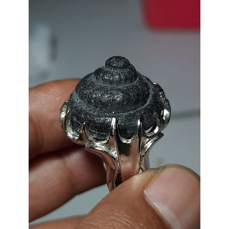 Batu akik mustika keong badar besi