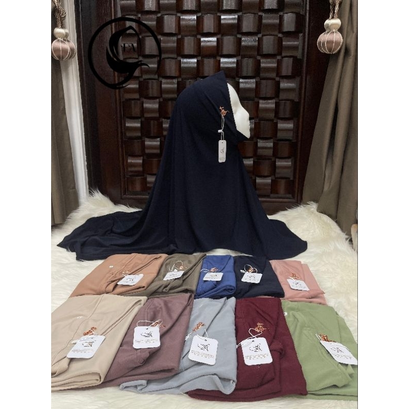 HIJAB MALAY DAGU SIZE L BY FELICIA AZZARENKA