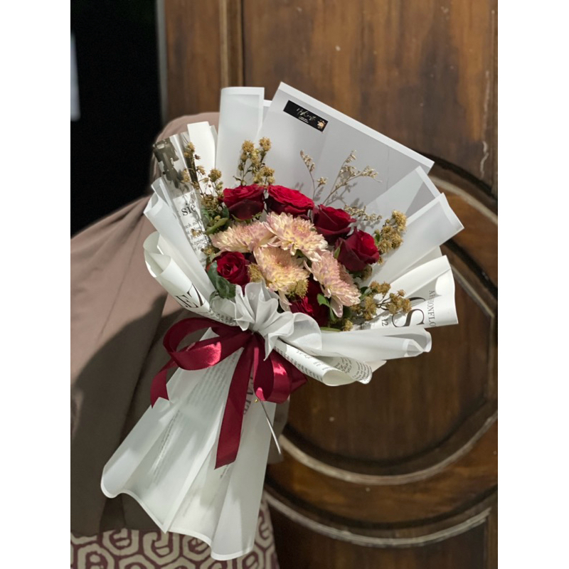 

Buket bunga/ Buket fresh flower / Buket murah