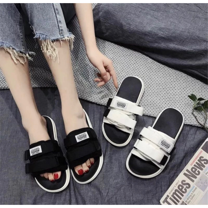 Sandal / Sendal Flat Karet Jelly IMPOR Couple / Unisex VILING 43