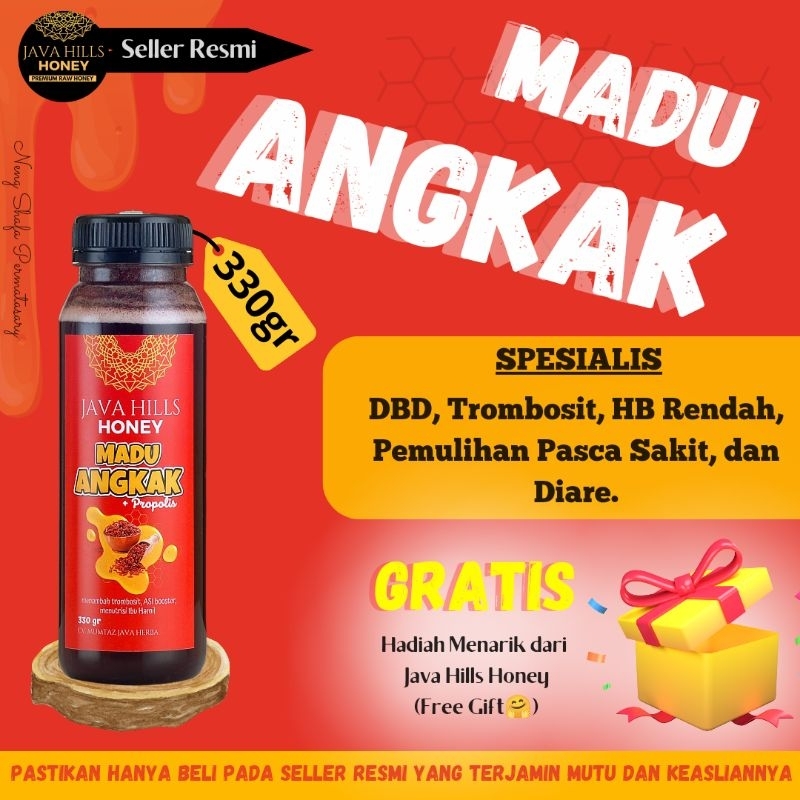 

(100% ASLI) MADU ANGKAK BY JAVA HILL HONEY MUMTAZ | MADU HERBAL