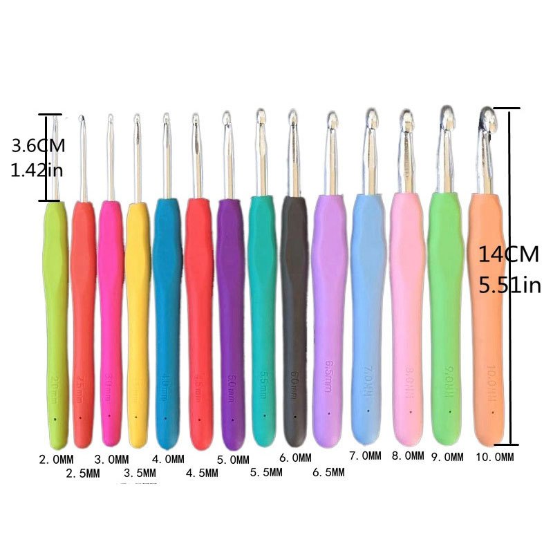 Alat Rajut/Perlengkapan Rajut / Jarum Rajut Set/Set Alat Rajut Set /Set Perlengkapan Rajut Dengan