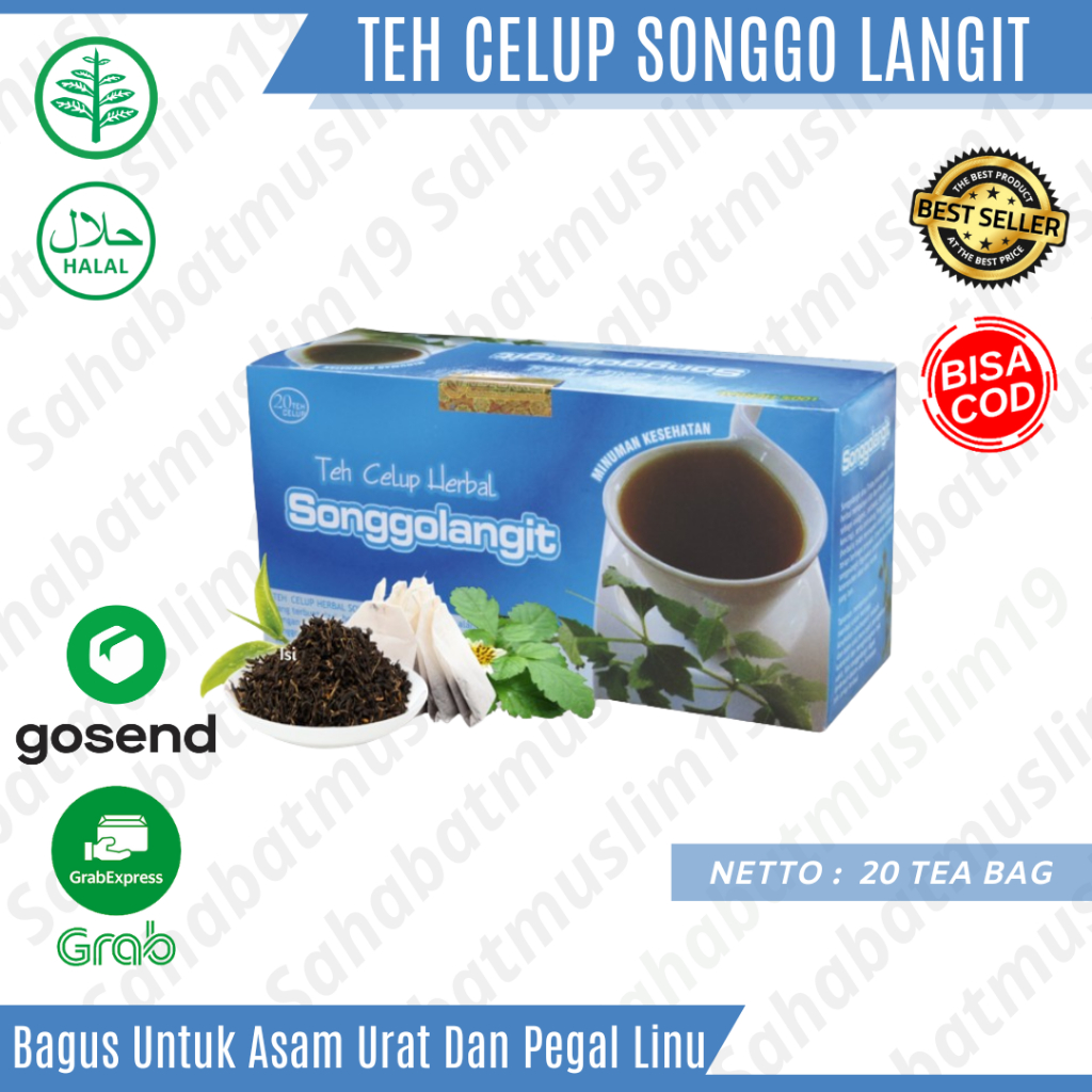 

Teh Songgo Langit Tazakka Herbal Ampuh Untuk Asam Urat Dan Pegal Linu Original