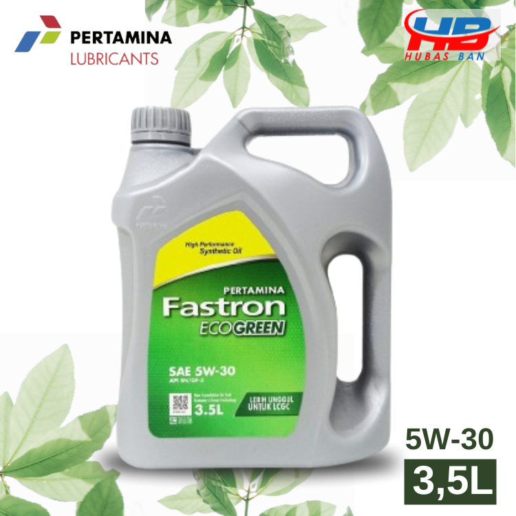 Oli Mobil 5W 30 Fastron Ecogreen LCGC 3.5 L untuk Ayla Agya Cayla Sigra Brio
