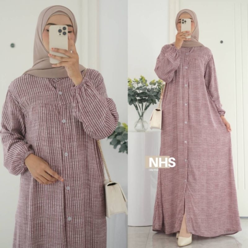 BAHAN PREMIUM / Line#3 Salur Maxy Gamis Jumbo Rayon Viscose L-XXXXL