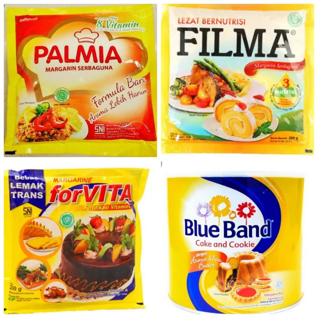 

Mentega Blueband Filma Amanda Margarin Palmia ForVita 200gr