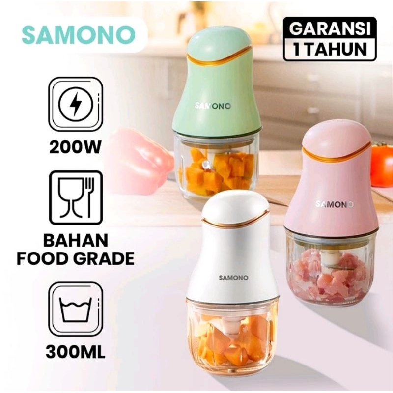 Chopper samono blender pengahalus / blade food chopper / Samono SW099 blender serbaguna