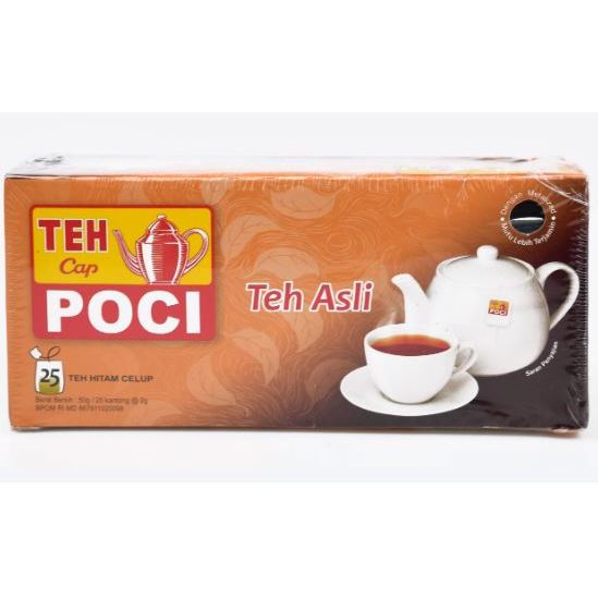 

TEH CAP POCI CELUP 50gr ISI 25 KANTONG @ 2gr