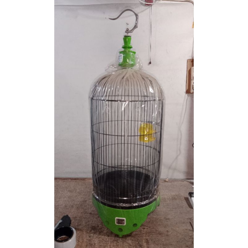 SANGKAR/KANDANG LOVEBIRD ORIQ KAYU