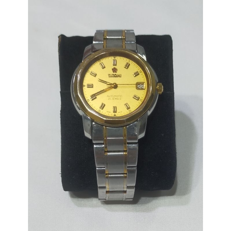 jam tangan vintage titoni automatic antik