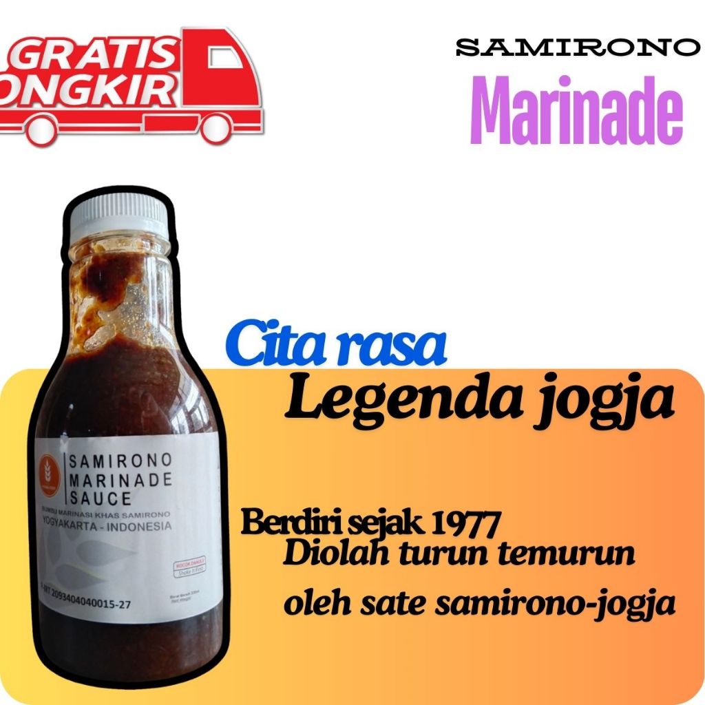 

Bumbu oles bakara/Bumbu Sate Seafood Bakar/Bumbu Bakara Sosis Vitaria Food - Samirono 230 ml