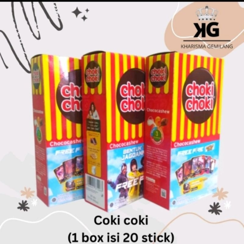 

Choki Chok Chasew 180gr (1 Pack cemilan anak Rasa stick cokelat