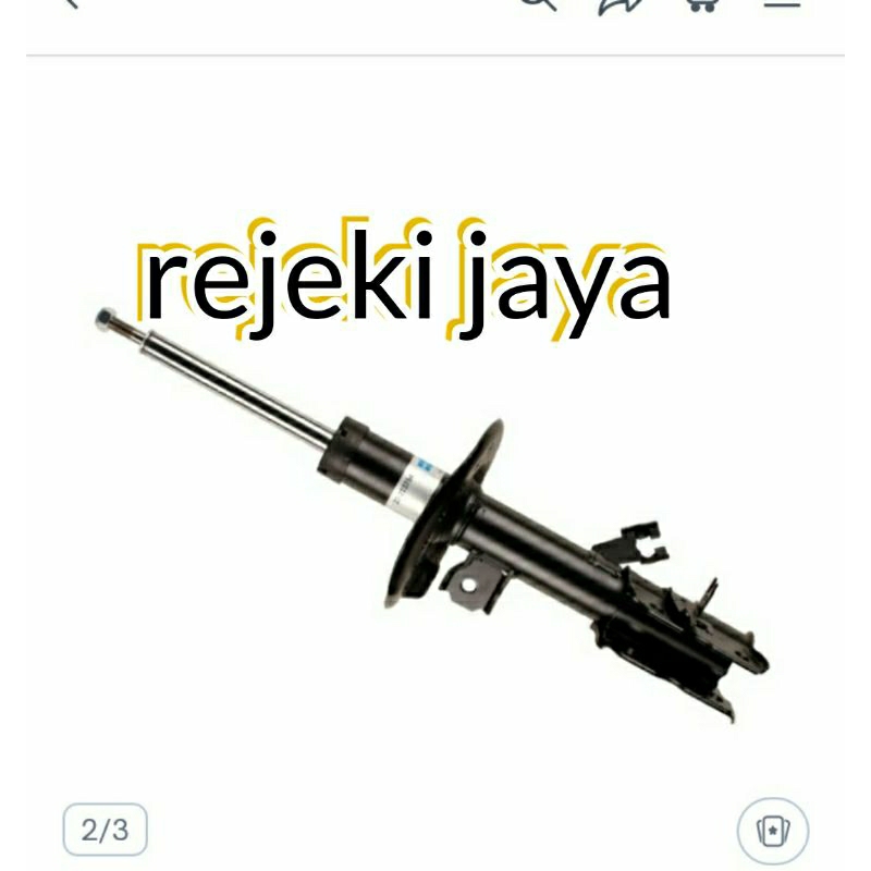 shockbreaker Renault Koleos 1.2.5 ( HYOC.HYON ) depan original merek blistein