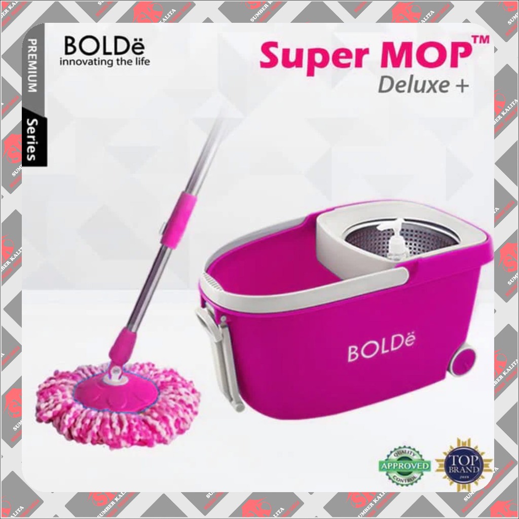 BOLDe Super Mop Deluxe+ Stainless Steel