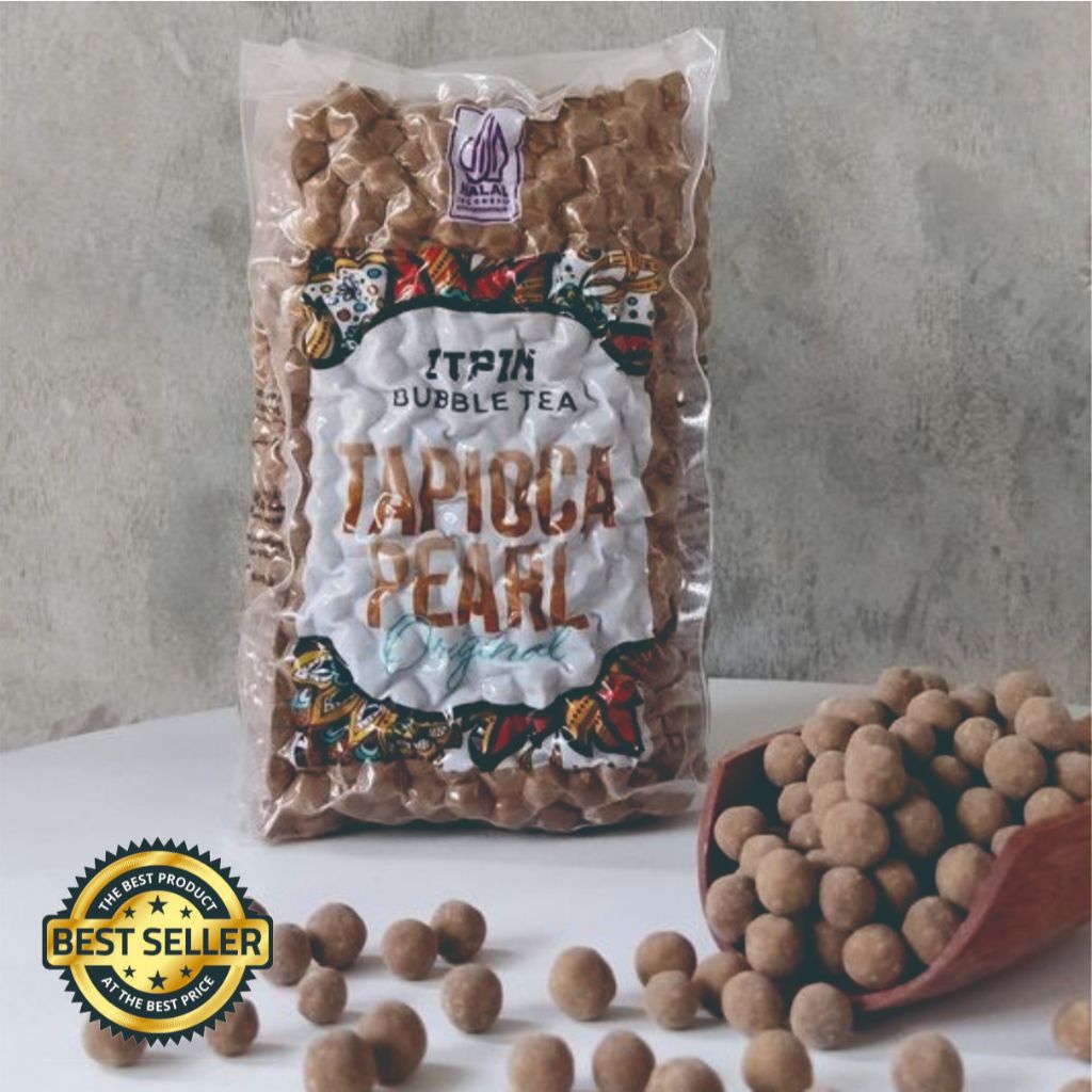 

Bubble Tapioka Hitam Premium / Black Tapioca Pearl / Boba Itpin