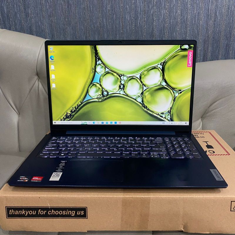 Laptop Lenovo Ideapad Slim 3, Amd Ryzen 5 - 5500U, Ram 8 / 256Gb, #Backlight, Slim, IPS, Gaming Edit