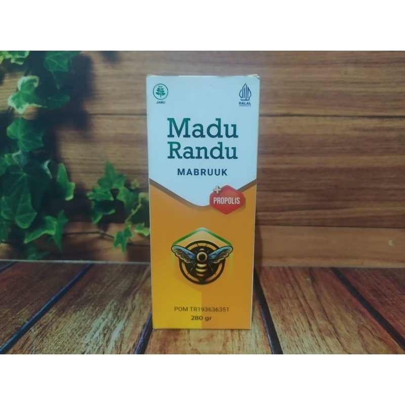 

Madu Randu Extra Propolis Mabruuk Mabruk Kemasan 280 Gr